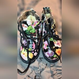 Floral Kids Boots